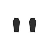 black tourmaline earrings